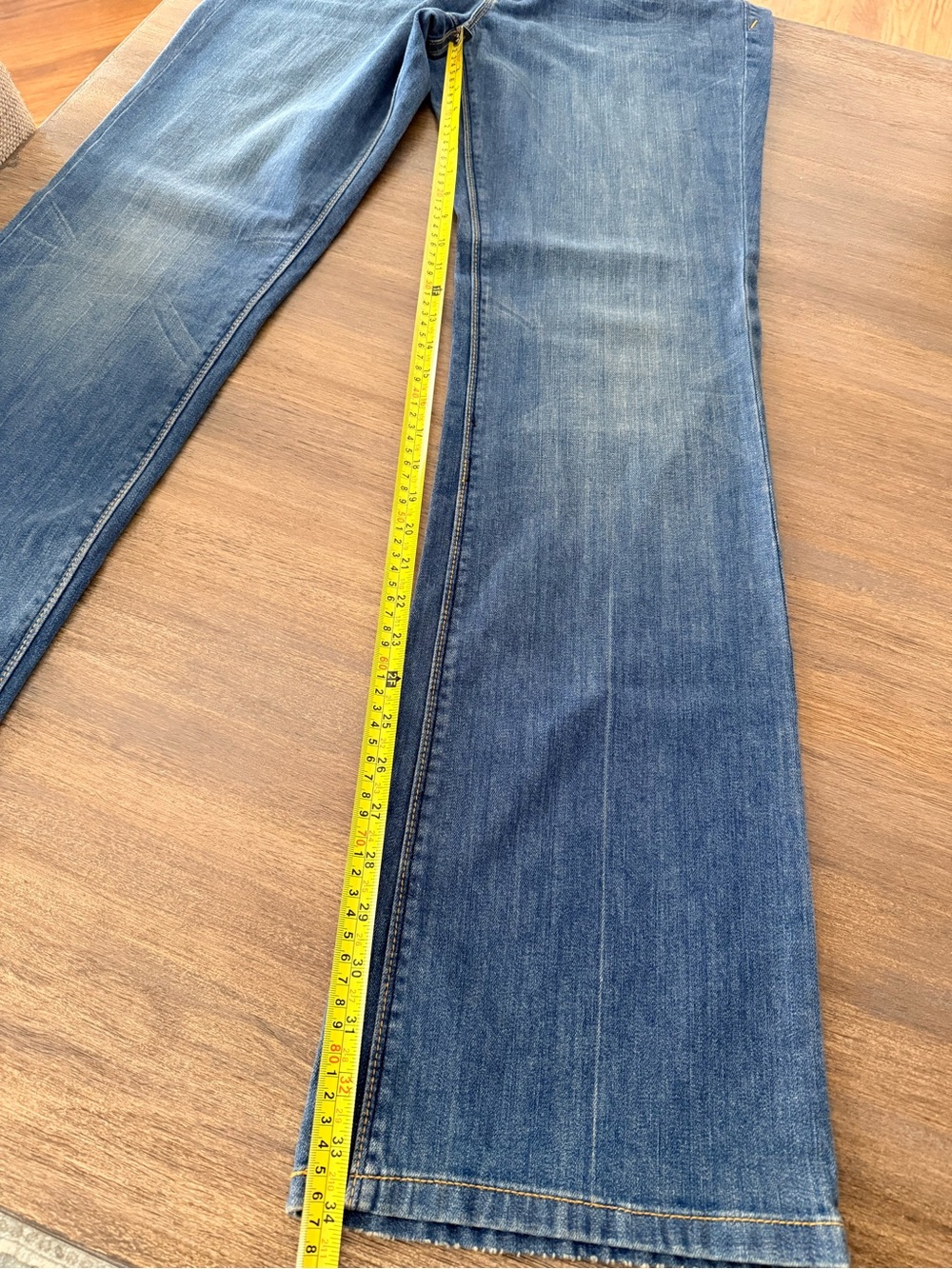 LOFT Bootcut Jeans in Medium Blue Wash - Picture 8 of 9